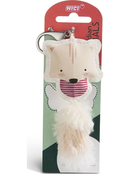 Nici Μπρελόκ Guardian Animals Ferret Υφασμάτινο Γκρι