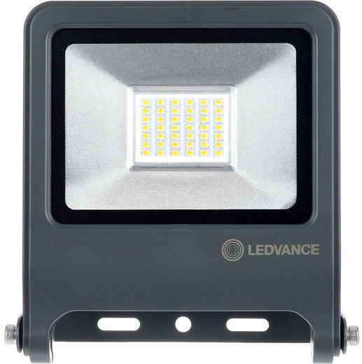 Ledvance Endura Flood DG Στεγανός Προβολέας LED 30W Θερμό Λευκό 3000K IP65