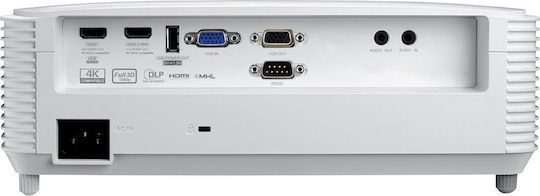 Optoma HD29HLV 3D Projektor DLP Full HD LED-Lampe mit Eingebauten Lautsprechern Weiß