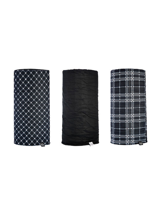 Oxford Tartan 3 Guler pentru motociclist din poliester Negru Culoare