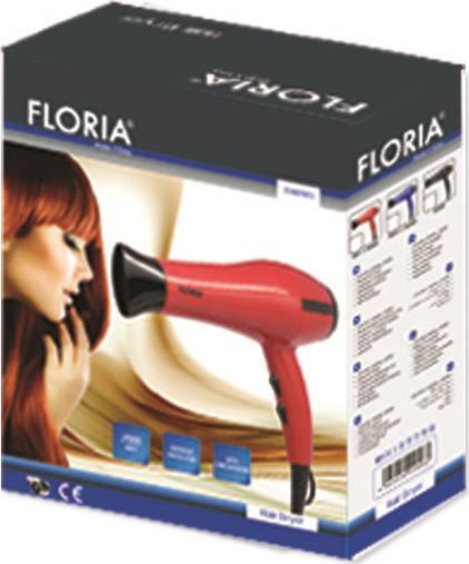 Zilan Haartrockner 2000W Red