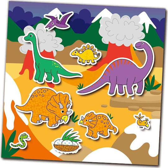 Galt Toys Stickers Reusable Sticker Book Dinosaurs for Children 3+ years Years