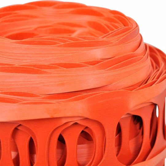 vidaXL Barrier Net Orange W26cm x L50m