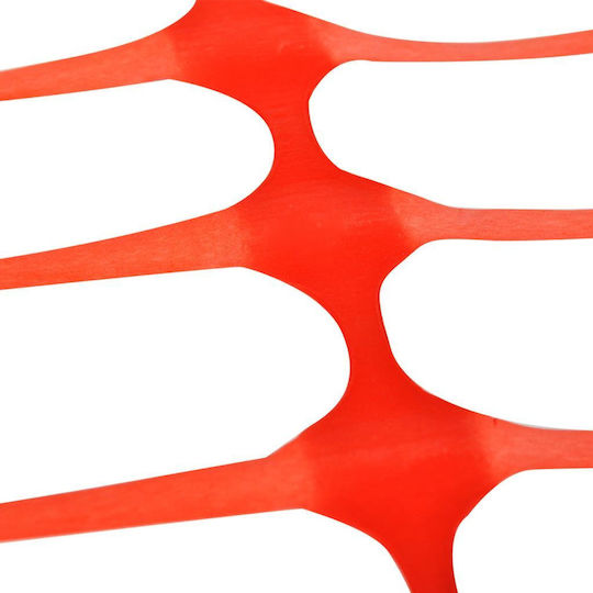 vidaXL Barrier Net Orange W26cm x L50m