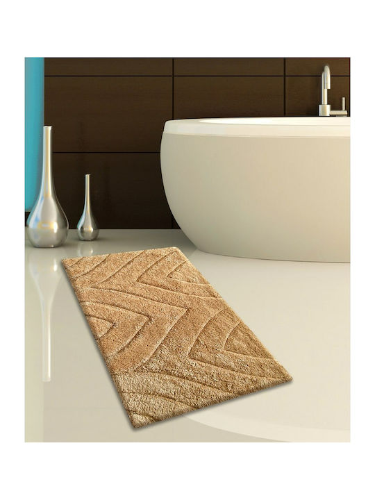 San Lorentzo Πατάκι Μπάνιου Βαμβακερό 105 Beige 50x80εκ.