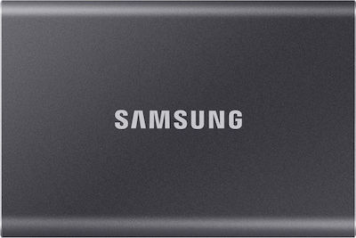 Samsung Portable SSD T7 USB 3.2 / USB-C 500GB 2.5" Titan Gray