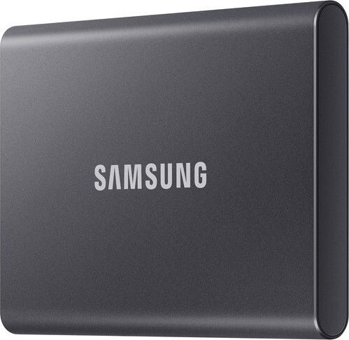 Samsung Portable SSD T7 USB 3.2 / USB-C 500ГБ 2.5" Сив титан