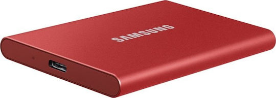 Samsung Portable SSD T7 USB 3.2 / USB-C 500GB Metallic Red