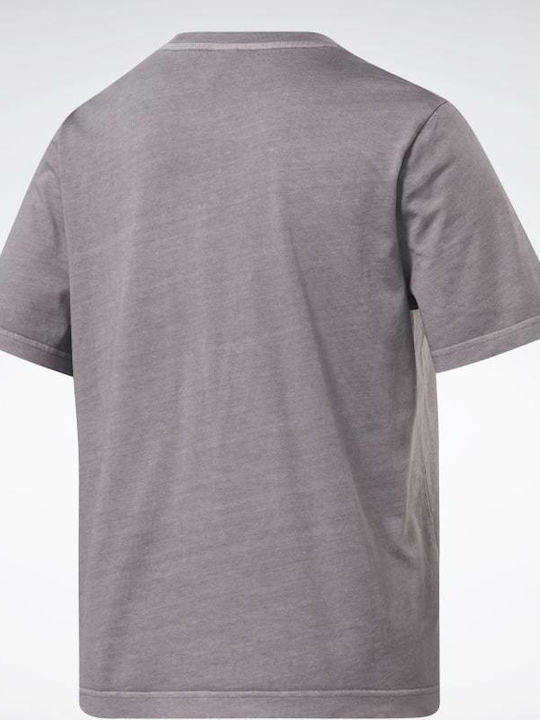 Classics Washed Γυναικείο Αθλητικό T-shirt Γκρι
