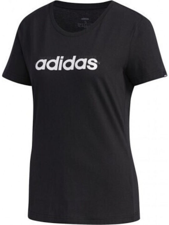 Shiny Graphic Γυναικείο T-shirt Μαύρο