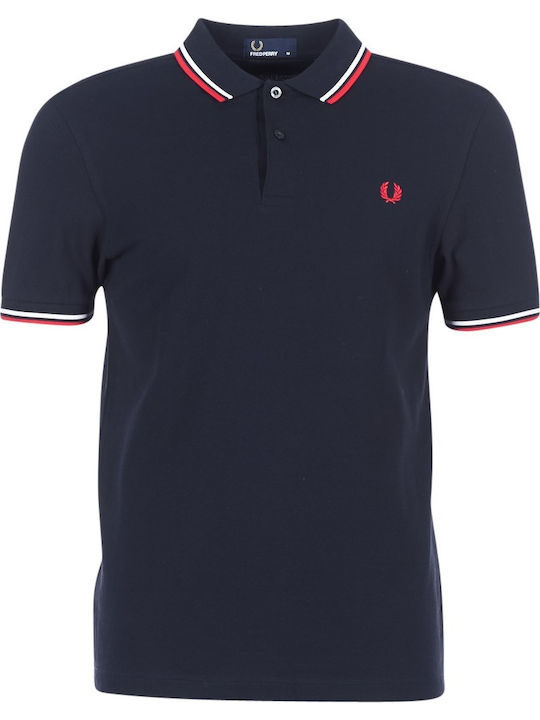 Polo Kurzarmbluse Blue