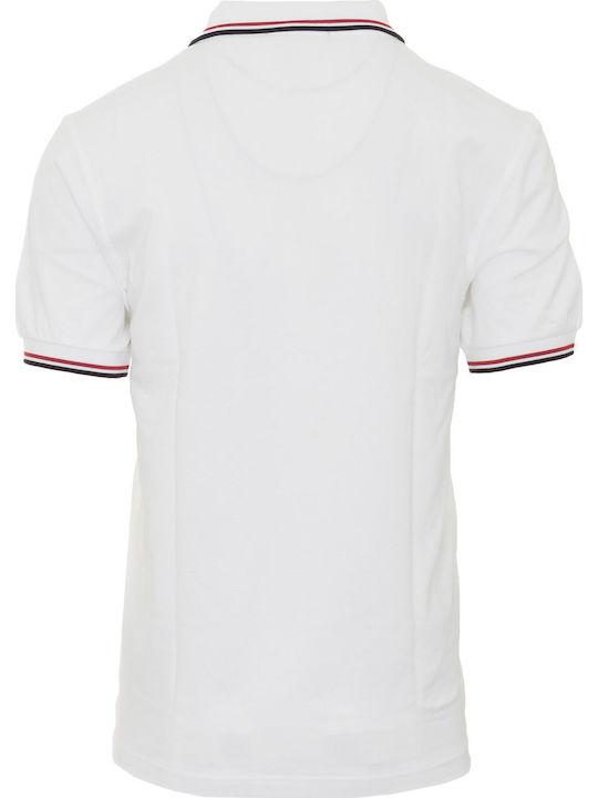 Herrenblusen Kurzarm Polo T-Shirt Weiß