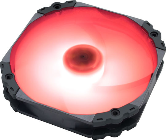 Scythe Kaze Flex RGB Case Fan 140mm (1800rpm / 100.8cfm) με Σύνδεση 4-Pin PWM Λευκό