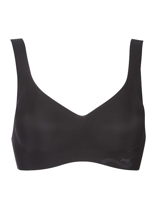Push Up Zero Feel Γυναικείο Μπουστάκι Push Up Μαύρο με Επένδυση