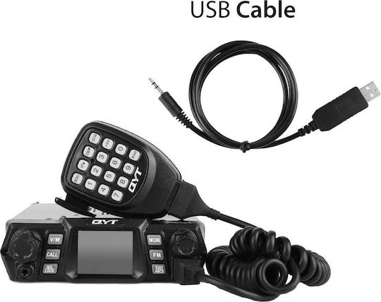 QYT KT-980 Plus VHF Αυτοκινήτου με Μονόχρωμη Οθόνη