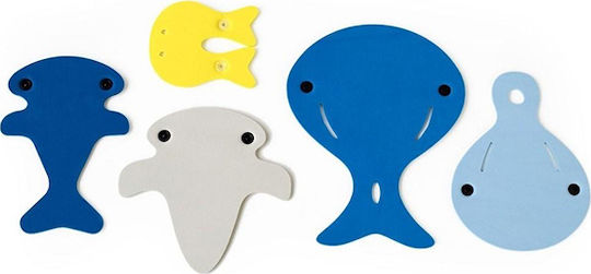 Quut Deep Sea Whales Παιχνίδι Μπάνιου για 10+ Μηνών