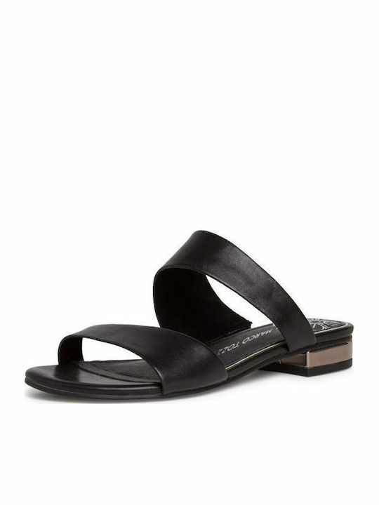 Marco Tozzi Women's Flat Sandals in Black Color