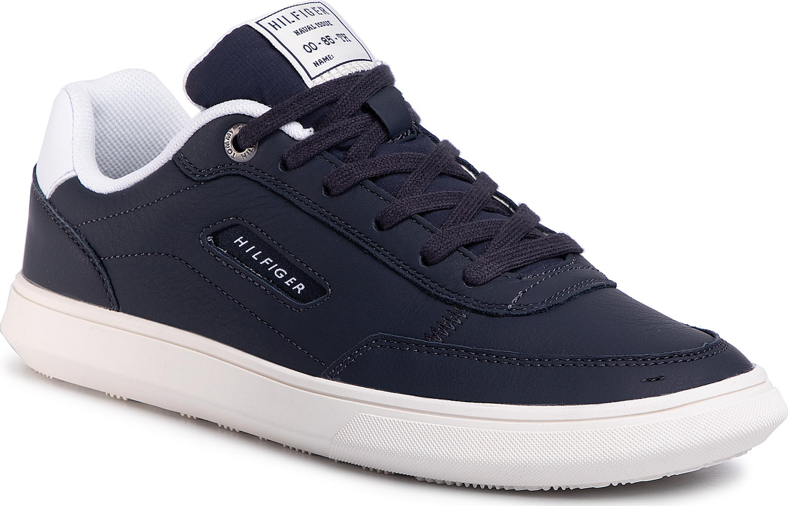 Sneakers TOMMY HILFIGER - Essential Court Leather Sneaker FM0FM02669 Ivory  YBI - Sneakers - Low shoes - Men's shoes | efootwear.eu