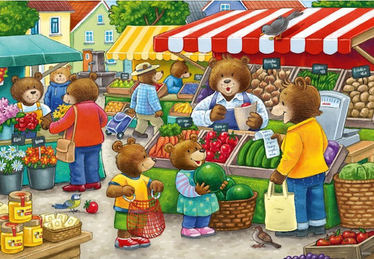 Παιδικό Puzzle Στο Παντοπωλείο για 3+ Ετών 24pcs Ravensburger