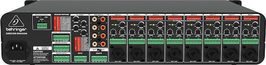 Behringer Eurocom MA6000M Analog Mischpult 12 Kanäle mit Phantom Power & 8 XLR-Eingänge