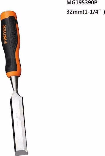 Finder Skewed Chisel 32mm with Plastic Handle
