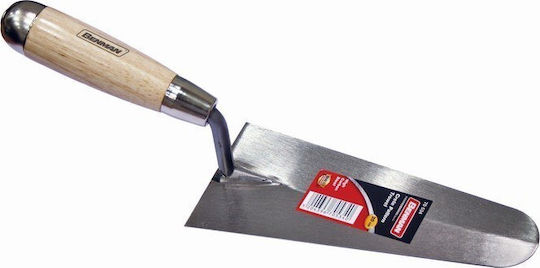 Benman Trowel Metallicό 240mm with Wooden Handle Press of Crete 70536