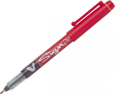 Pilot V-Sign Pen Pen Ballpoint 0.6mm with Red Ink