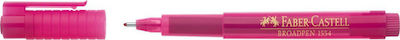 Faber-Castell Broadpen 1554 Zeichenmarker 0.8mm Rosa