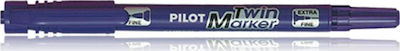 Pilot Twin Marker Design Marker 2mm Purple