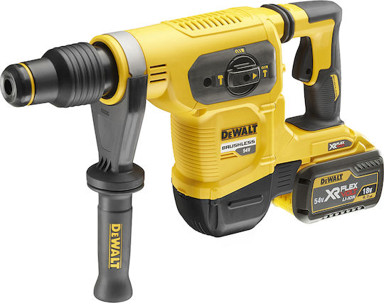 DEWALT DCH481X2 Κρουστικό Σκαπτικό Πιστολέτο Μπαταρίας Brushless 54V 2x9Ah με Υποδοχή SDS Max DCH481X2