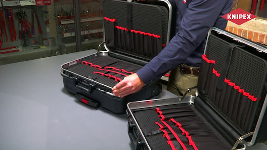 Knipex BIG Basic Move Werkzeugkoffer Kunststoff