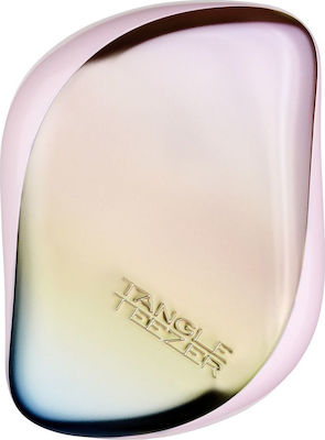 Tangle Teezer Compact Styler Pearlescent Matte Ombre Chrome Brush Hair for Detangling