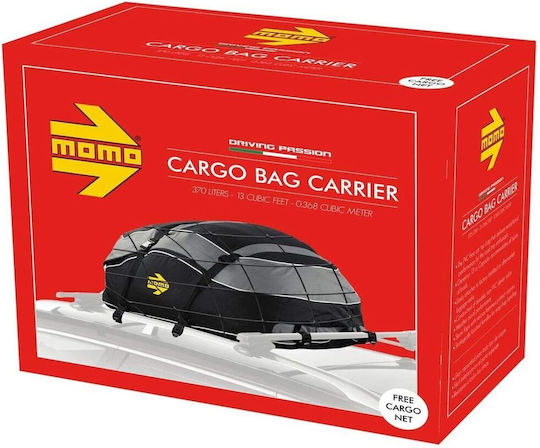 Momo Cargo Bag Carrier Cutie Portbagaj De Plafon Auto 370lt Neagră