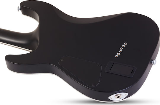 Schecter Damien Platinum-6 Ηλεκτρική Κιθάρα με HH Διάταξη Μαγνητών Satin Black (SBK)