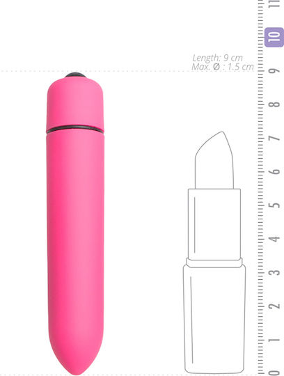Easytoys Vibrating Bullet Вибратор Bullet 9см Розов