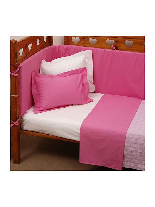 Anna Riska Prestige Baby-Kissenbezug Fuchsie 30x40cm 409229