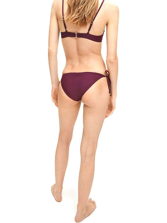 Calvin Klein Bikini Slip Burgundy