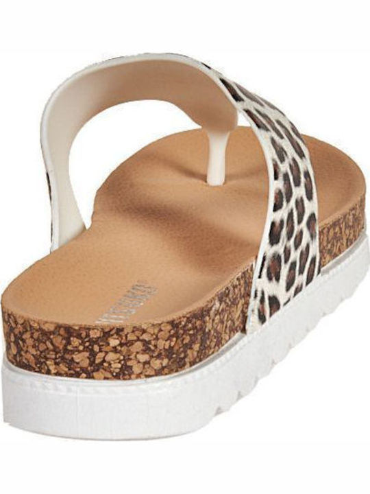 Дамски Сандали Flatforms Бели
