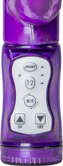 Easytoys Rabbit Vibrator Δονητής Rabbit 21.5cm Purple