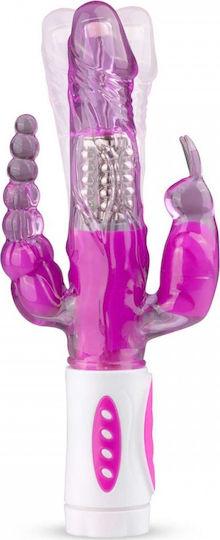 Easytoys Raving Rabbit Vibrator Iepurele 22cm Violet