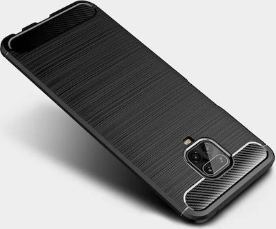 Carbon Armor Back Cover Black (Redmi Note 9S)