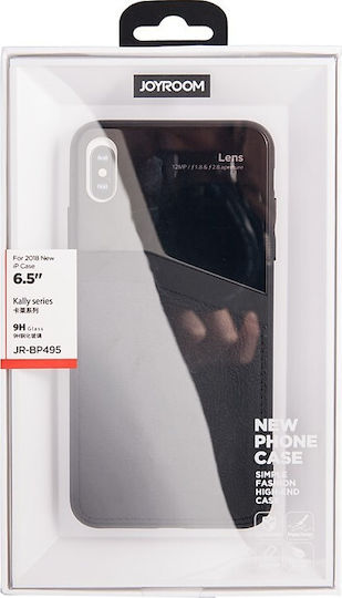 Joyroom Kally Back Cover Plastic Black (iPhone XS Max)