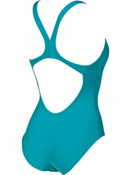 Arena Solid Swim Pro Athletic One-Piece Swimsuit Turquoise