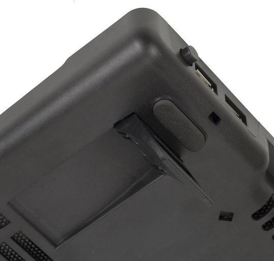 Rivacase Cooling Pad για Laptop έως 17.3" με 1 Ανεμιστήρα και Φωτισμό (5556)