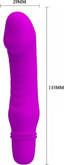 Pretty Love Stev Classic Vibrator 13.5cm Purple