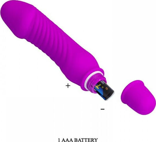 Pretty Love Stev Classic Vibrator 13.5cm Purple