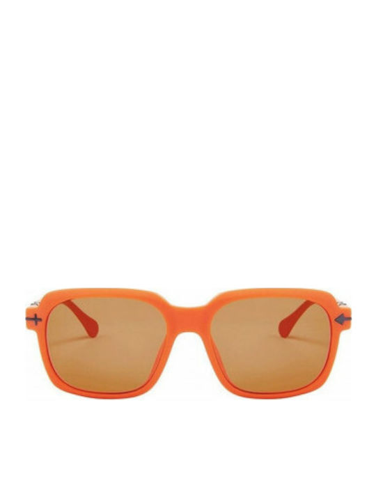 Opposit Women's Sunglasses with Orange Plastic Frame and Orange / Orange Lens TM 522S 04