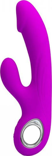 Pretty Love Gordon Vibrator Rabbit 19cm Purple