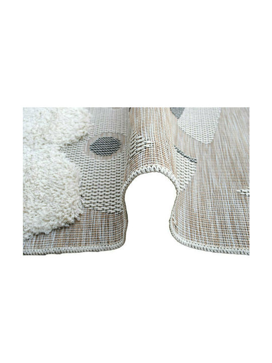 Alexander Carpets Navajo Boat Kinder Teppich Beige 160x230cm Dicke 40mm