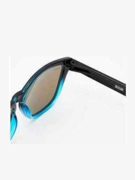 Hawkers One Unisex Γυαλιά Ηλίου με Μπλε Κοκκάλινο Σκελετό και Μπλε Φακό